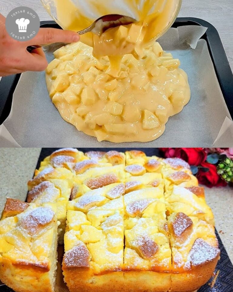 Blitz-Apfelkuchen – Superschnell, superlecker, superfruchtig! 🍎🍰 – Oma ...
