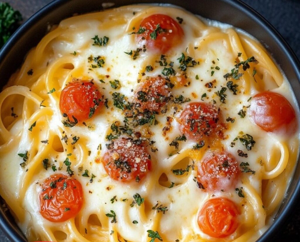 Überbackener Frischkäse-Spaghetti-Auflauf – Cremig, Knusprig und ... Überbackener Frischkäse-Spaghetti-Auflauf – Cremig, Knusprig und ...