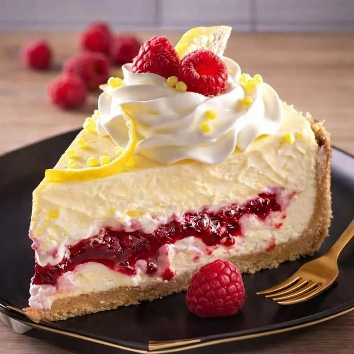 Leckere Käsetorte mit frischem Käse und fruchtigem Belag