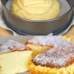 5 Minuten Quarkkuchen ohne Boden, einfaches und schnelles Rezept