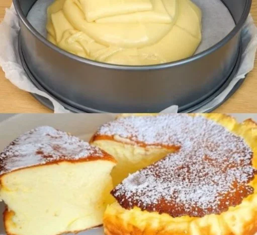 5 Minuten Quarkkuchen ohne Boden, einfaches und schnelles Rezept