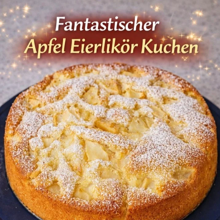 Apfel Eierlikör Kuchen