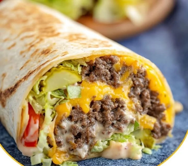 Delikate Big Mac Rolle mit hochwertigen Zutaten und unwiderstehlichem Geschmack