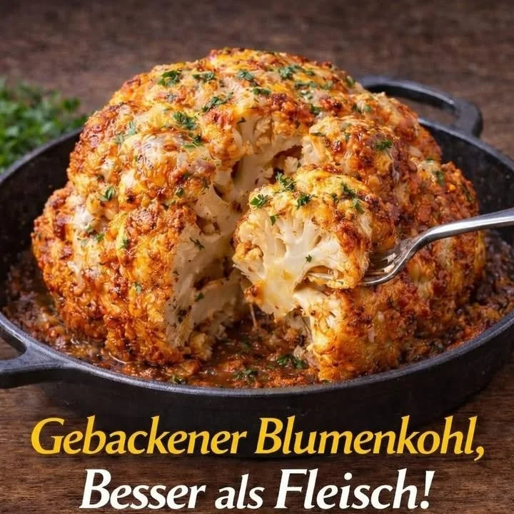 Leckeres Blumenkohlgericht auf neue Art zubereitet