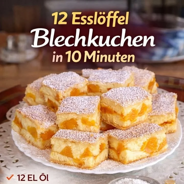 Der schnellste Kuchen im Universum auf einem Teller