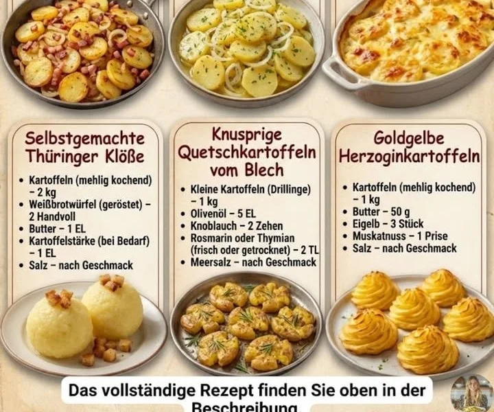 Sechs köstliche Kartoffel-Rezepte für jede Gelegenheit