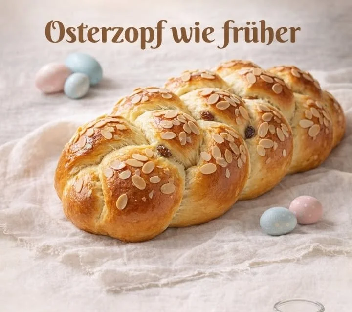 Beautifully braided Easter bread ready for the holiday table