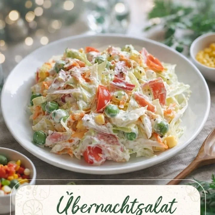 Schüssel mit verschiedenen einfachen Salaten für gesunde Ernährung