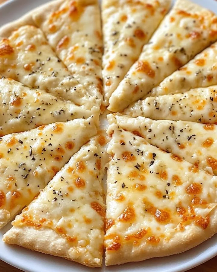 Gesunde Haferflocken-Joghurt-Fladen auf einem Teller