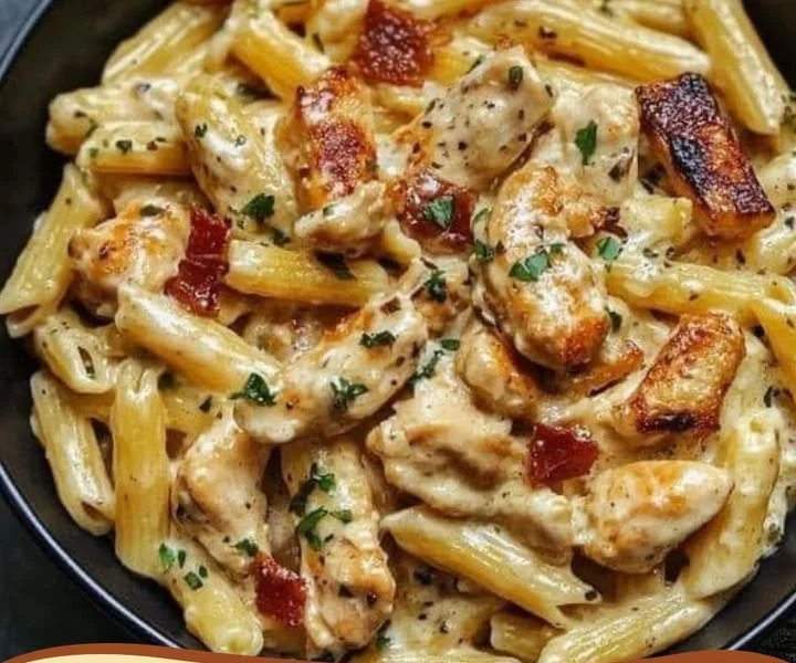 Heirate mich Hähnchen Pasta