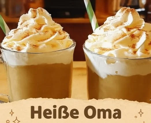 Heiße Oma mit Eierlikör sorgt für wohlige Wärme!