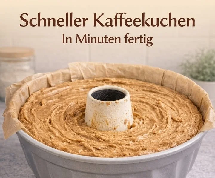Kaffeetafel mit Kuchen und Kaffee, symbolisiert das Ritual von Kaffee und Kuchen.