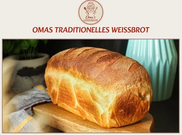 Omas traditionelles Weißbrot frisch gebacken