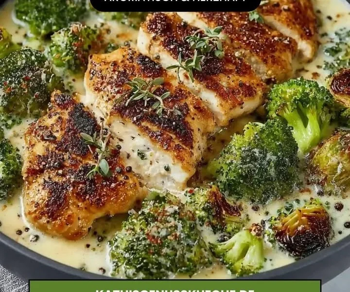 Schnelle Hähnchen-Brokkoli-Pfanne mit frischem Gemüse