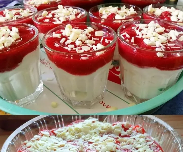 Leckere Spaghetti-Eis-Creme in einer Schüssel, dekoriert mit Früchten