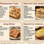 Leckere Toast-Snacks: schnelles Rezept für herzhafte und süße Varianten