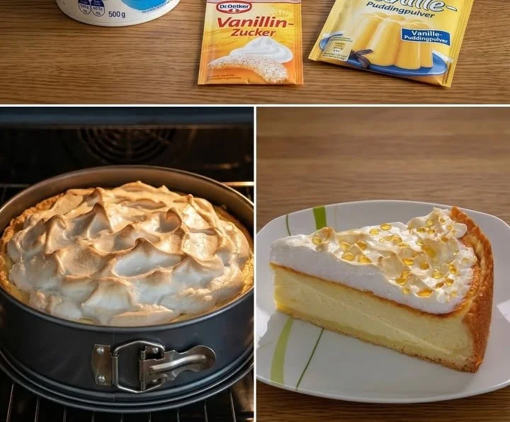 Leckeres Stück Tränenkuchen auf einem Teller