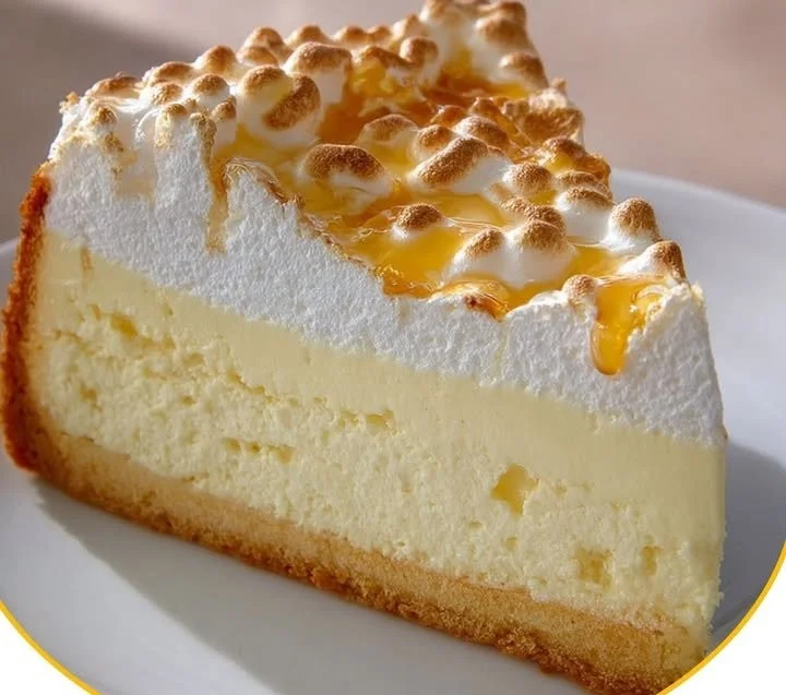 Süßer Tränenkuchen mit einer Himbeerschicht und Puderzucker für eine festliche Dekoration.