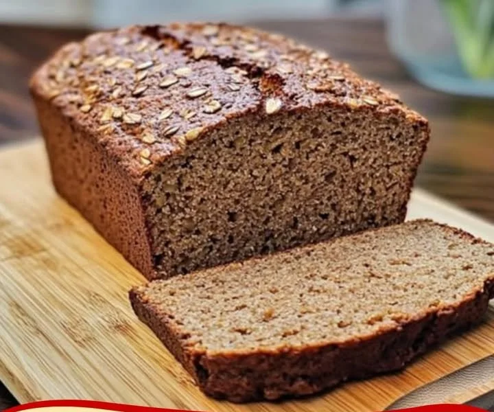 Frisches Vollkornbrot nach Blitz-Rezept auf einem Tisch