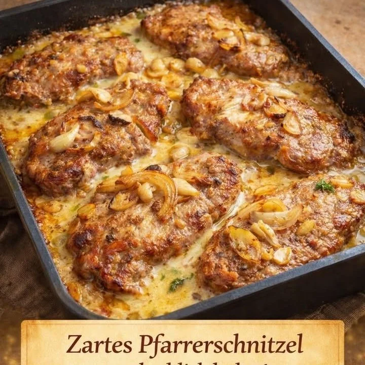 Zartes Pfarrerschnitzel