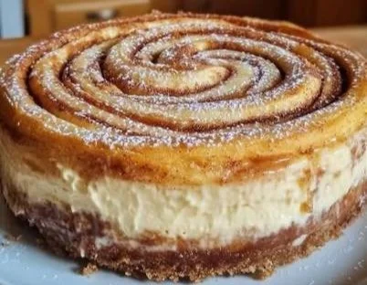 Zimtschnecken Käsekuchen