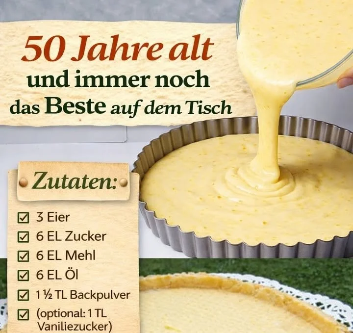 Das Beste auf dem Tisch nach 50 Jahren - kulinarische Leckereien und traditionelle Rezepte.