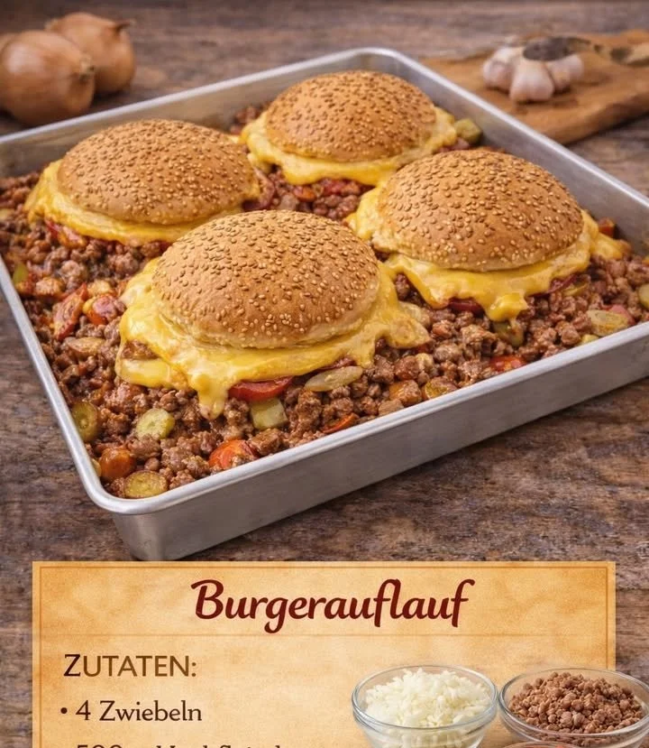 Herzhafter deftiger Auflauf in einer köstlichen Portion