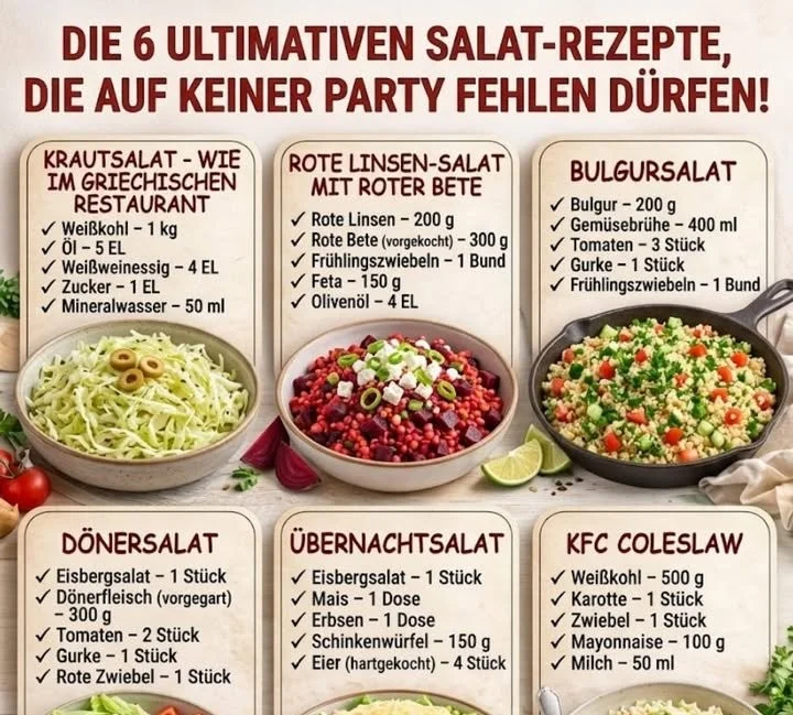 Gesunde und leckere Salat-Rezepte für jeden Geschmack und jede Gelegenheit