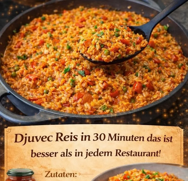 Djuvec Reis – ein köstliches und aromatisches Reisgericht.