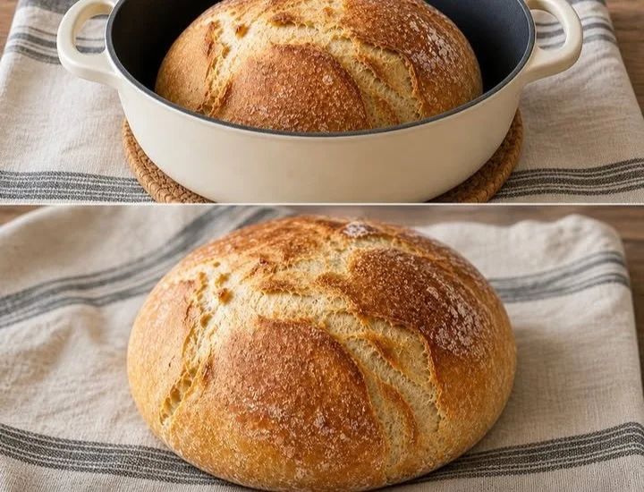 Hausgemachtes Brot frisch aus dem Ofen