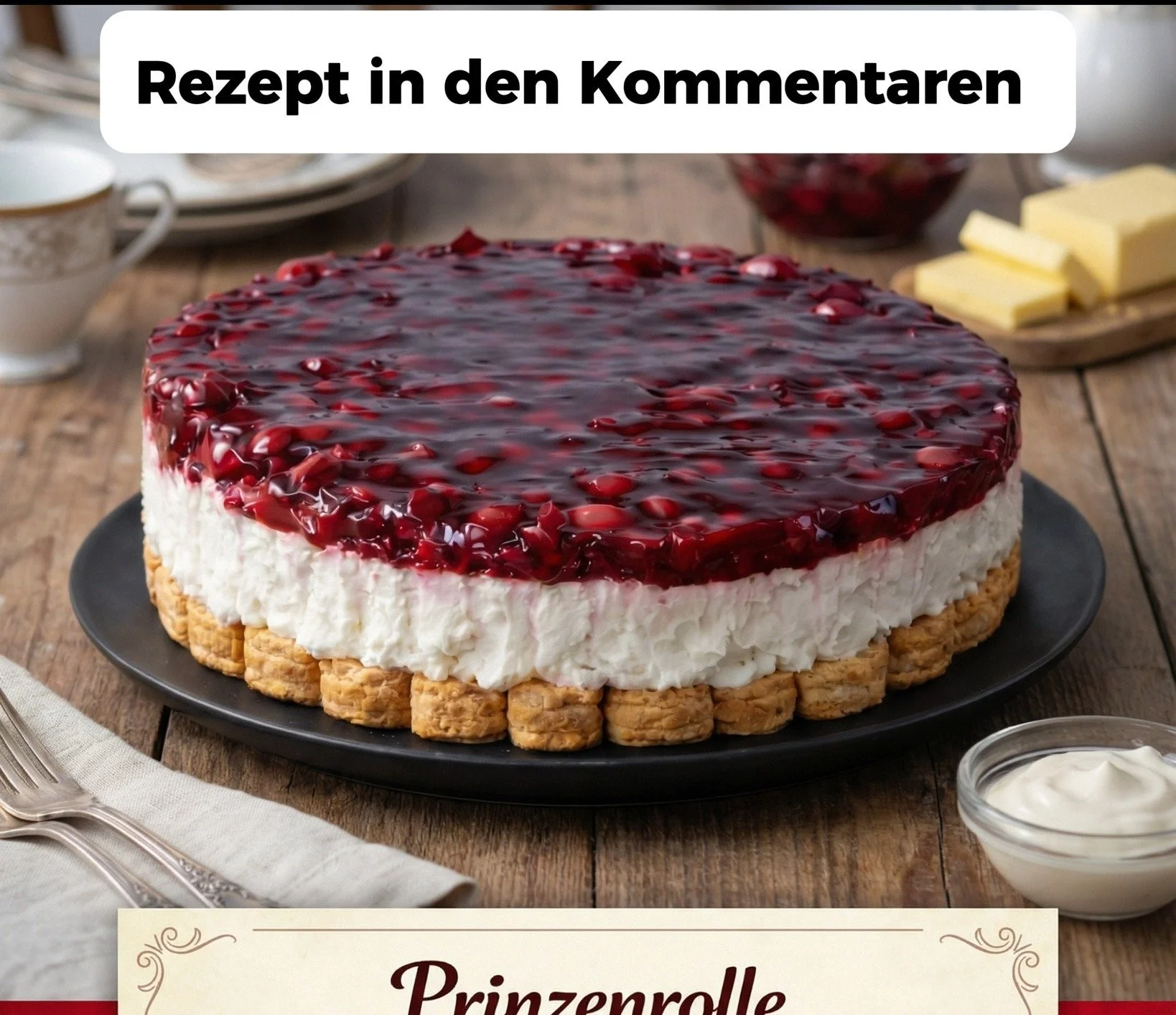 Nostalgische Kuchen, die den Kindheit Geschmack zurückbringen und Erinnerungen wecken.