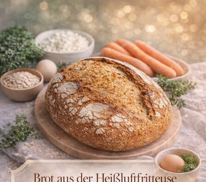 Hausgemachtes Brot duftet köstlich und sorgt für wohlige Atmosphäre in der Küche.