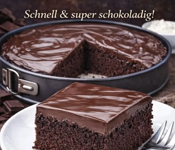 Schokoladiger Snack nach 3 Minuten im Ofen