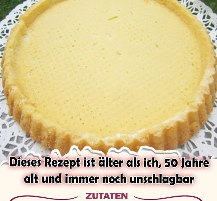Leckerer Obstboden mit frischen Früchten und cremigem Belag