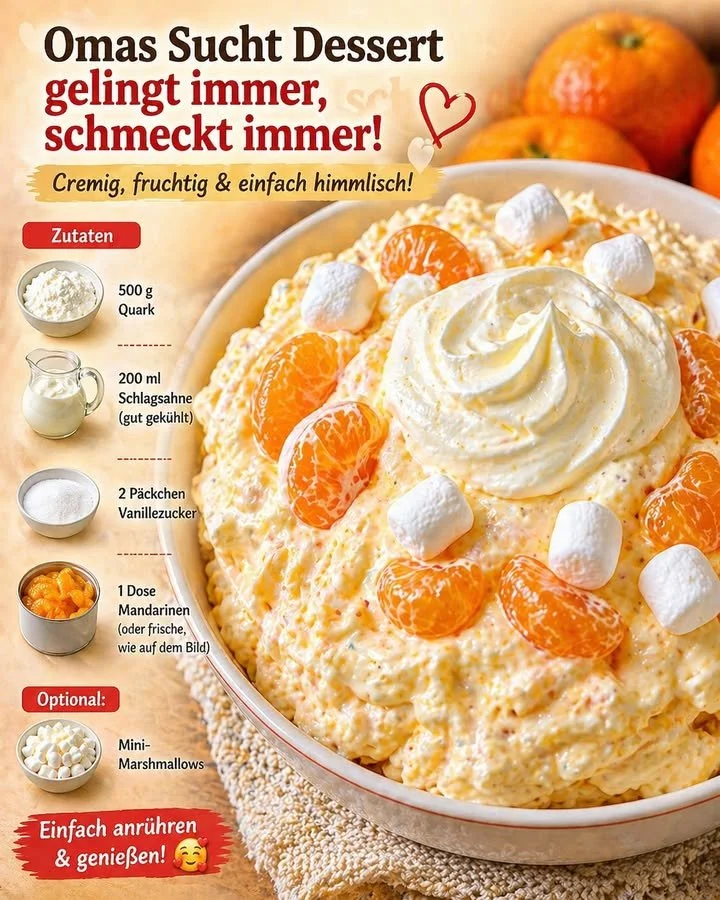 Omas köstliche Dessert-Rezepte für süße Leckereien