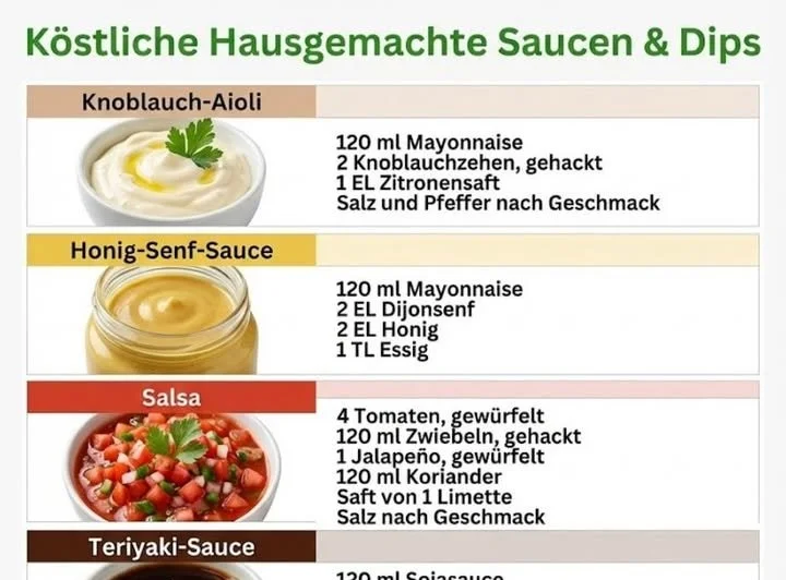 Saucen-Upgrades für eine unvergessliche Party