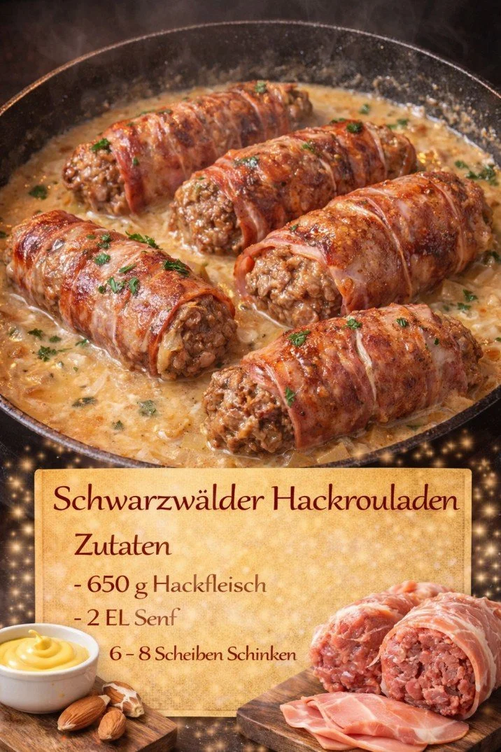 Schwarzländer Hackrouladen - Leckeres Rezept für saftige Rinderrouladen