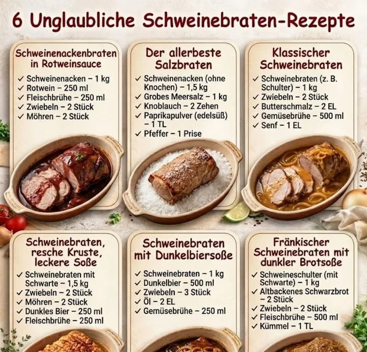 Schweinenackenbraten in Rotweinsauce auf einem Teller serviert