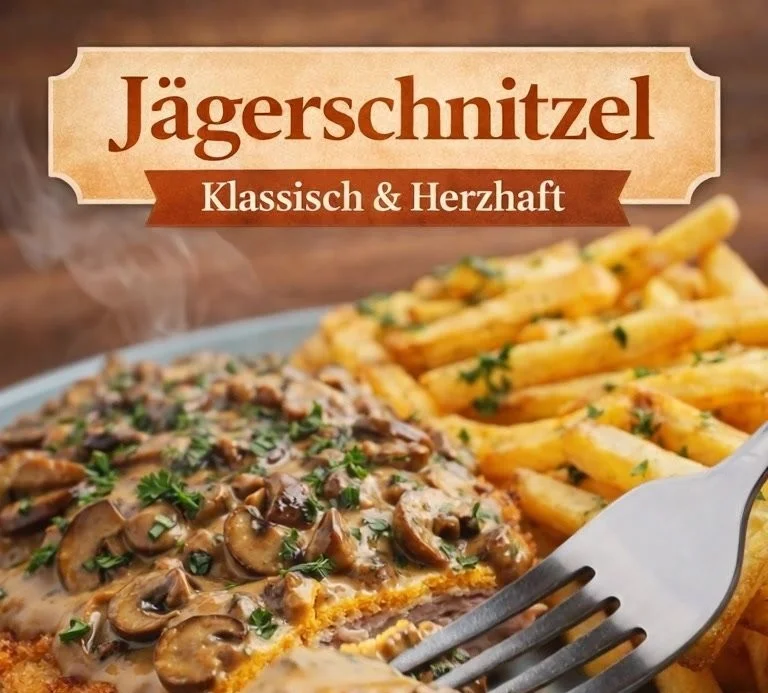Nächstes Level Schnitzel, verlockend und lecker bis zum ersten Biss.