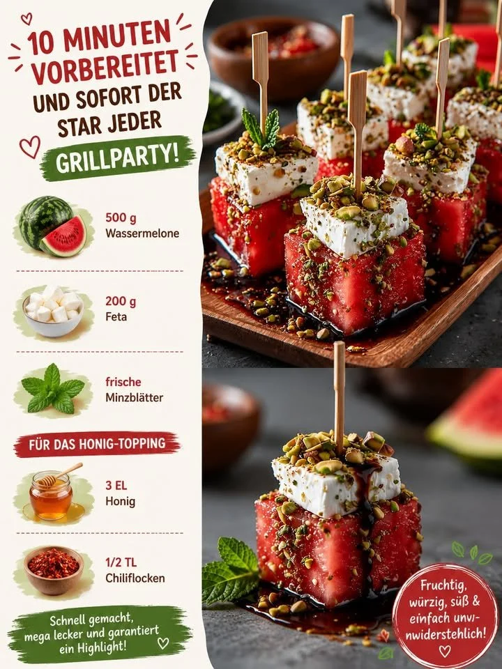 Sommergeschmack in 10 Minuten zubereitet