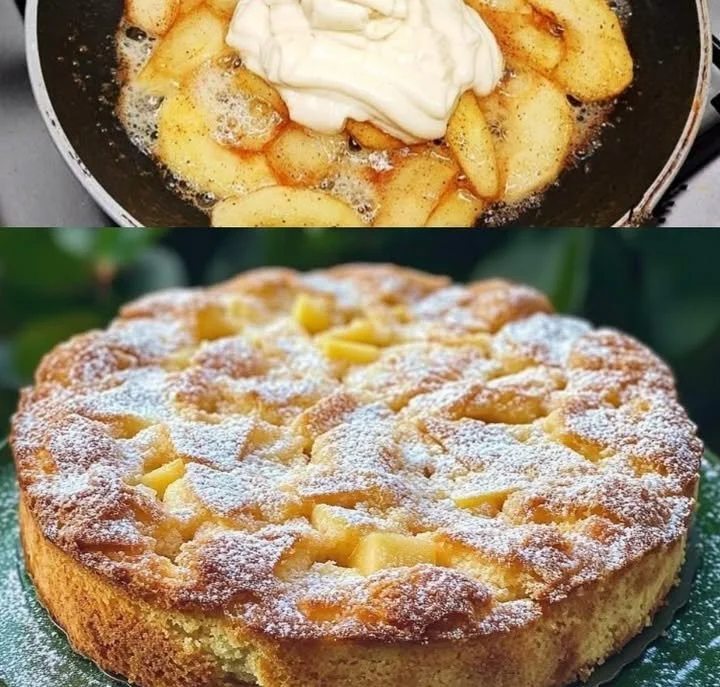 Drei Äpfel auf einem Tisch, bereit für ein schnelles Rezept.