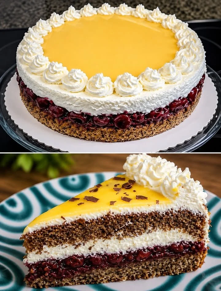 Eierlikörtorte ohne Mehl, ein köstlicher Kuchen mit Eierlikör