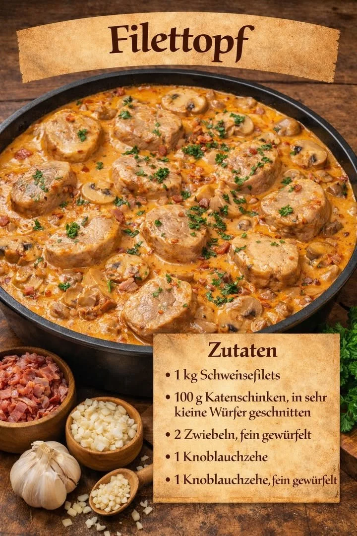 Filettopf für schmackhafte und gesunde Gerichte