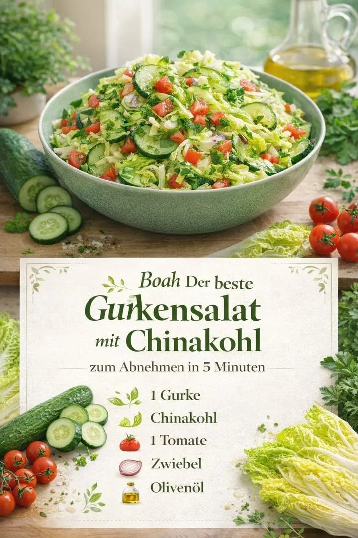 Frischer Gemüsesalat mit buntem Gemüse in einer Schüssel