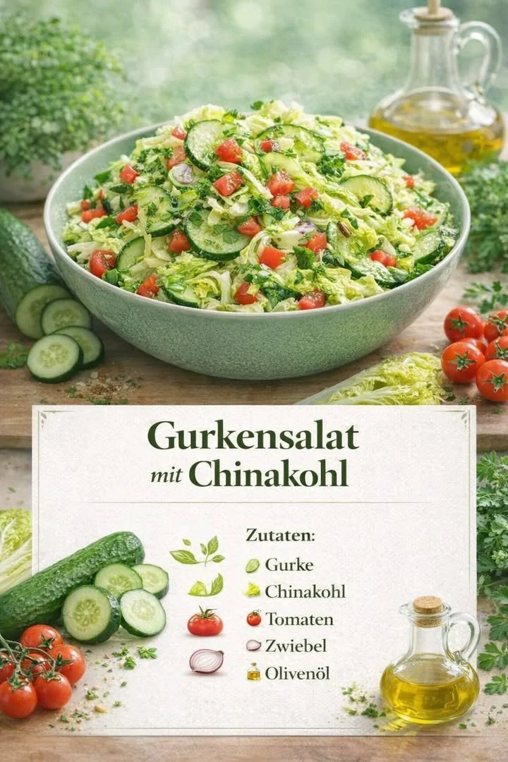Frischer Salat zum Abnehmen mit buntem Gemüse und leichtem Dressing.