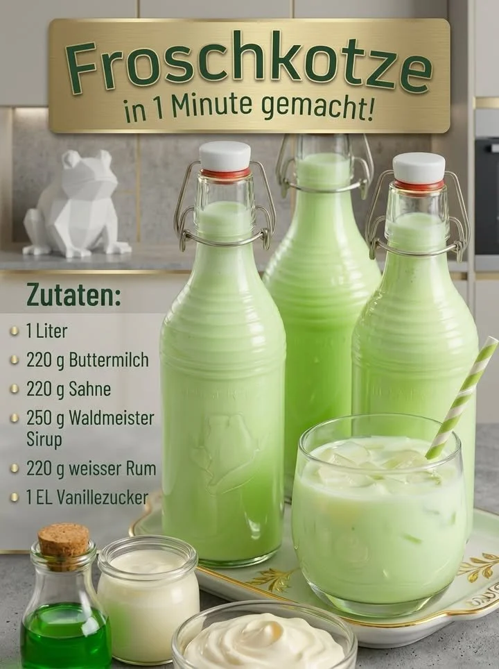 Illustration von Froschkotze mit Informationen zu seinen Eigenschaften.
