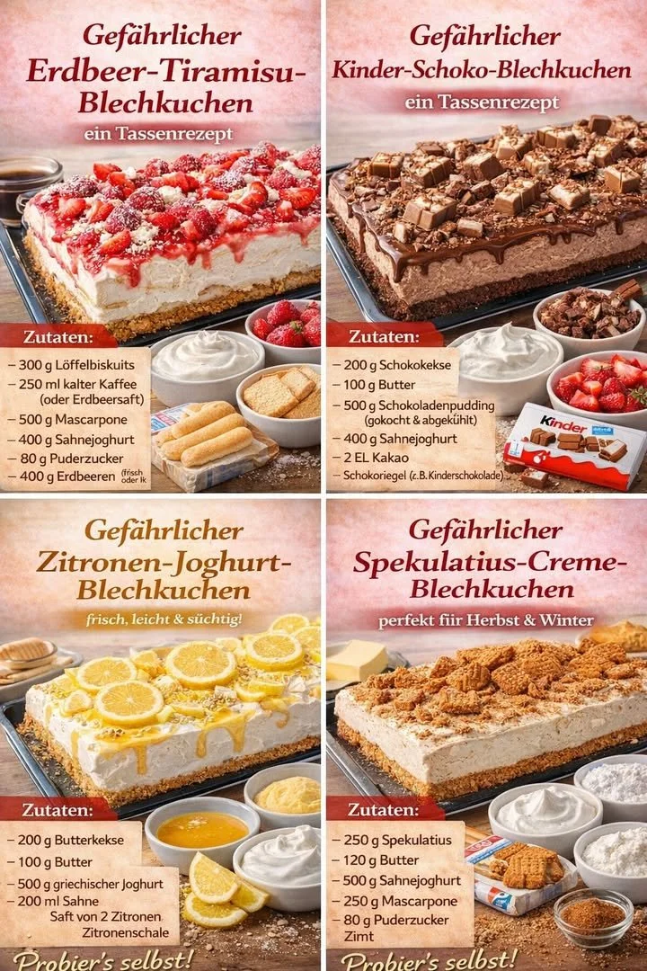 Gefährlicher Blechkuchen mit buntem Topping auf einem Blech