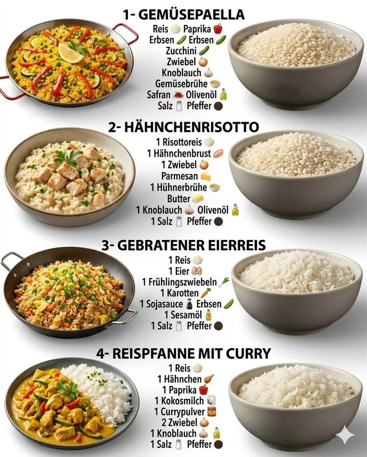Bunte Gemüsepaella mit frischem Gemüse und Gewürzen auf einem Teller