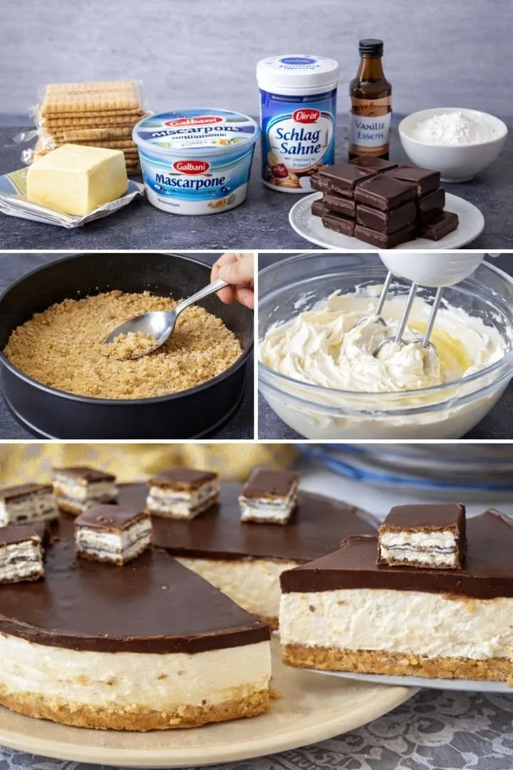 Kalter Pinguinkuchen ohne Backen im Detail – leckeres Rezept zum Nachmachen.