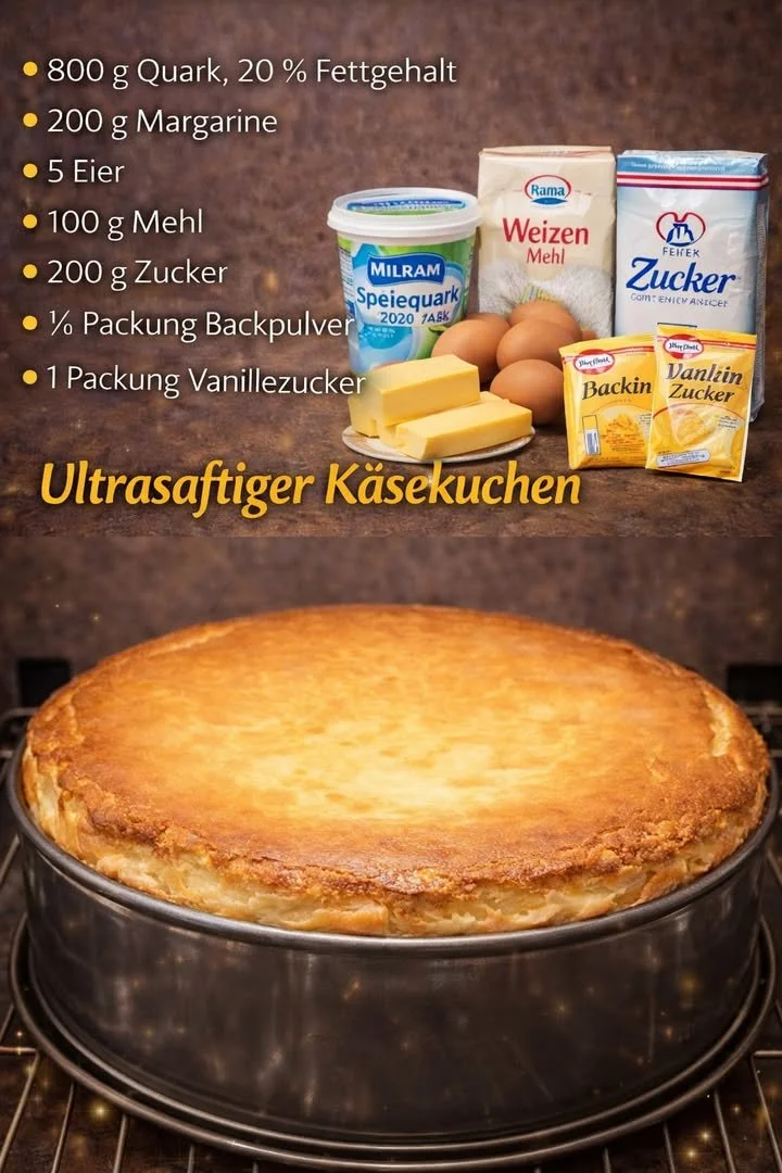 Rezept für Käsekuchen ohne Boden - schnell und lecker